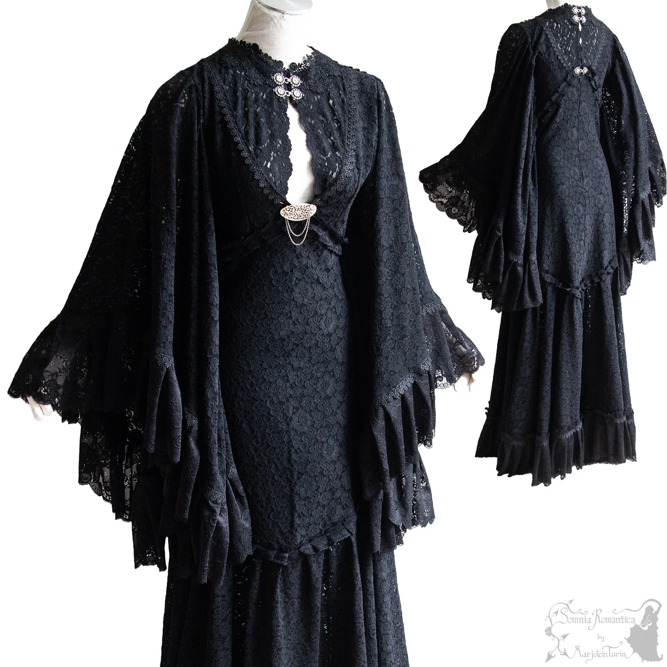 Dress black lace, S, sundry designs 2026
