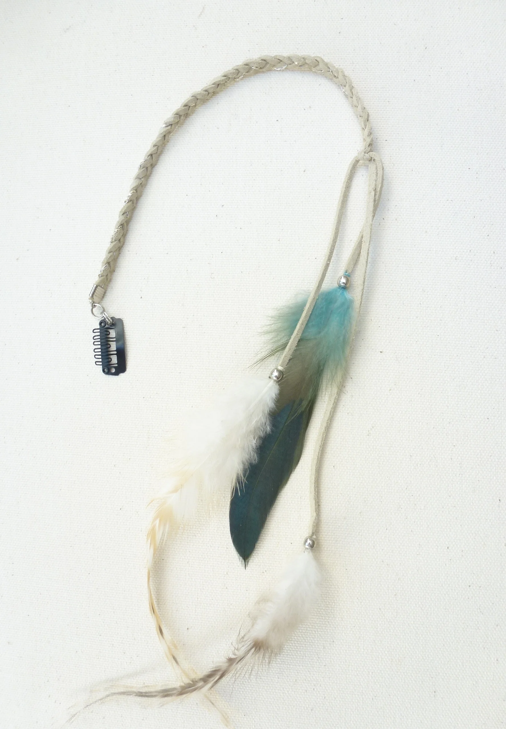 Kiya Feather Hair Extension Clip