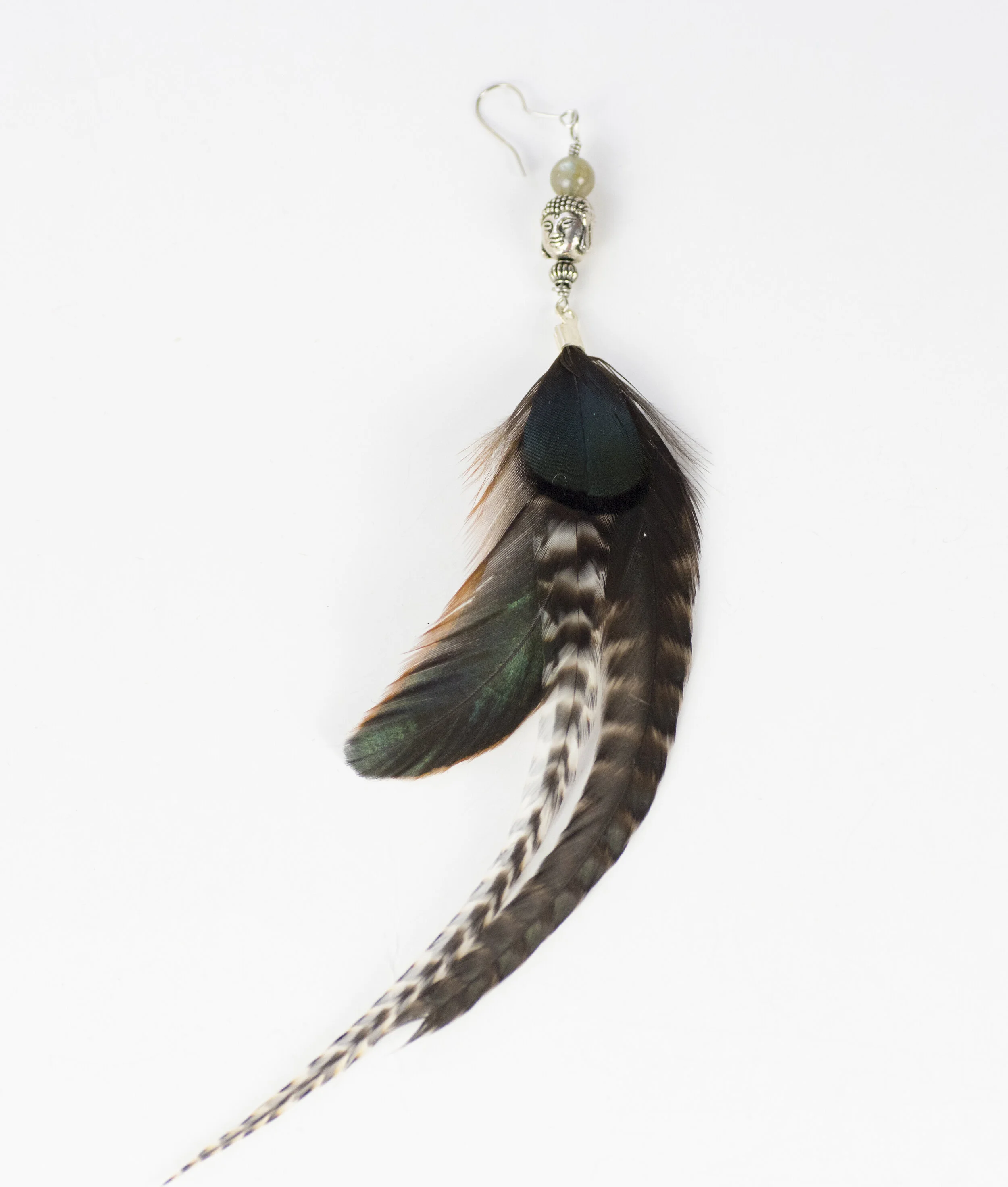 Kiowa Feather Earring