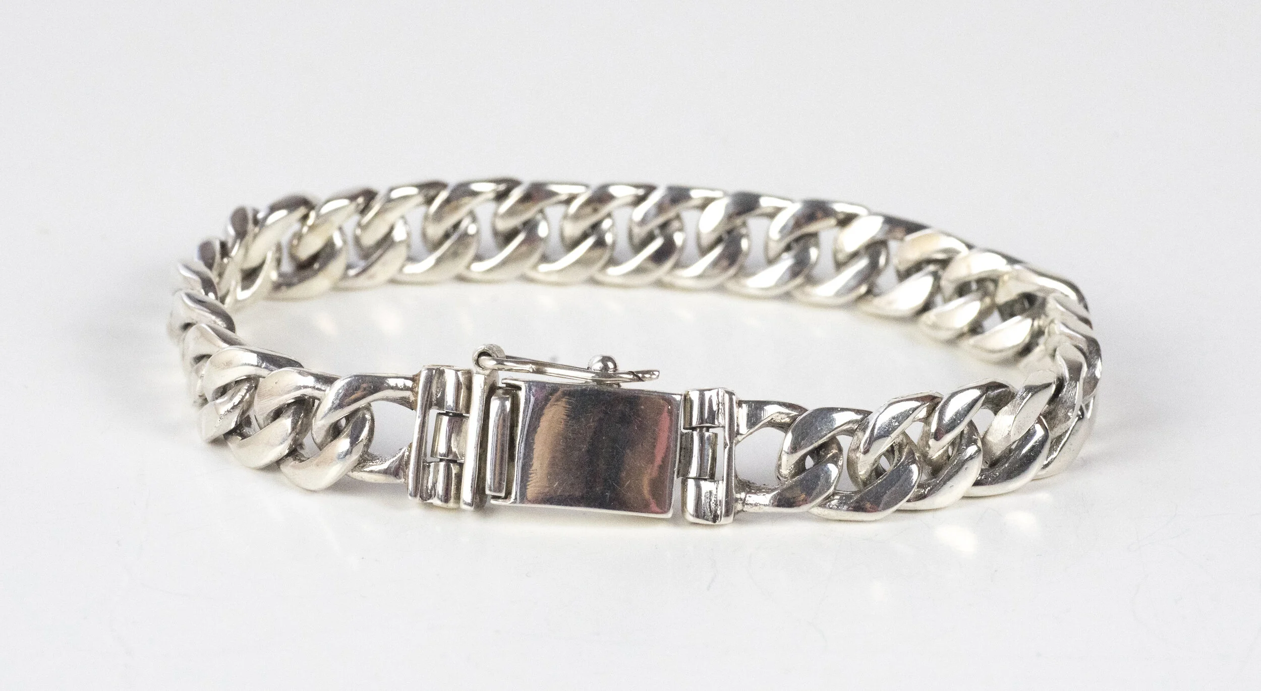 925 Sterling Silver Chunky Bracelet