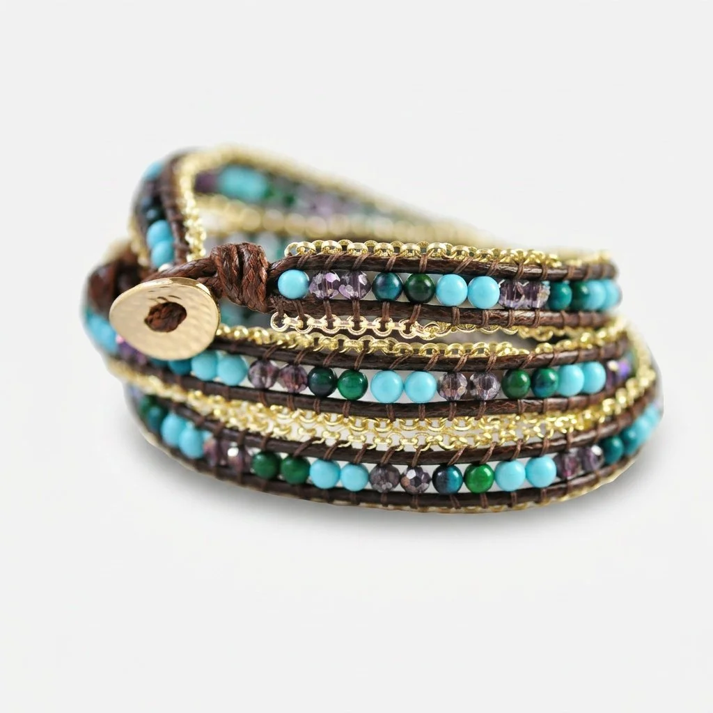 turquoise-malachite-3-wrap-bracelet.JPG