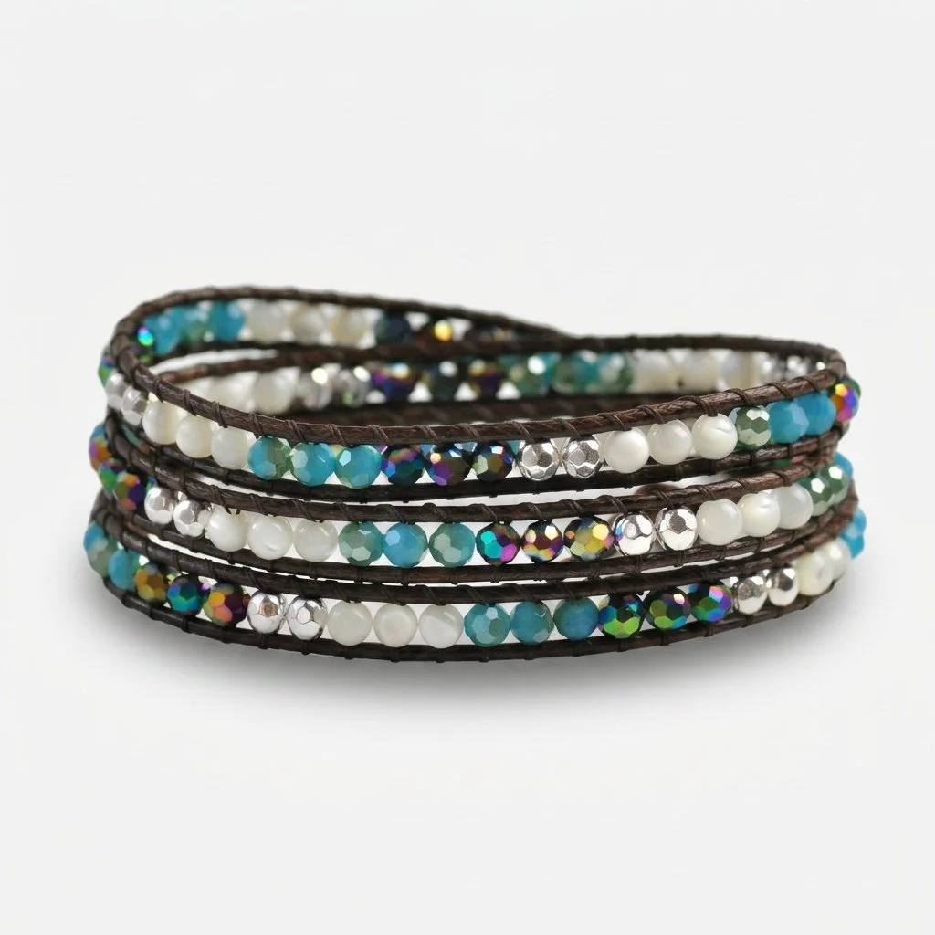 Shell Fertility 3-wrap Bracelet