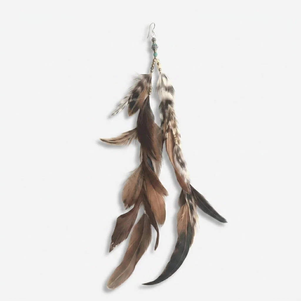 Isabella Feather Earring