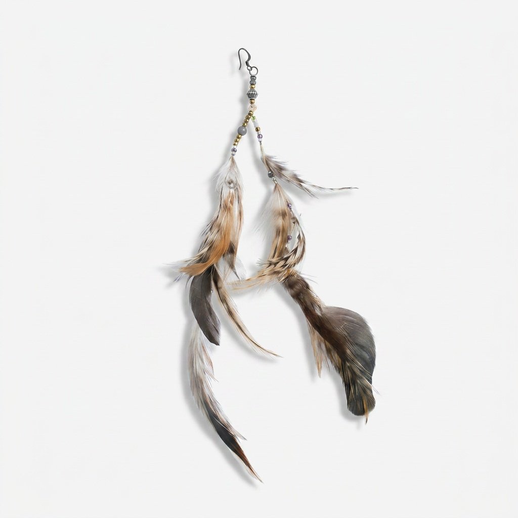 Dakota Feather Earring