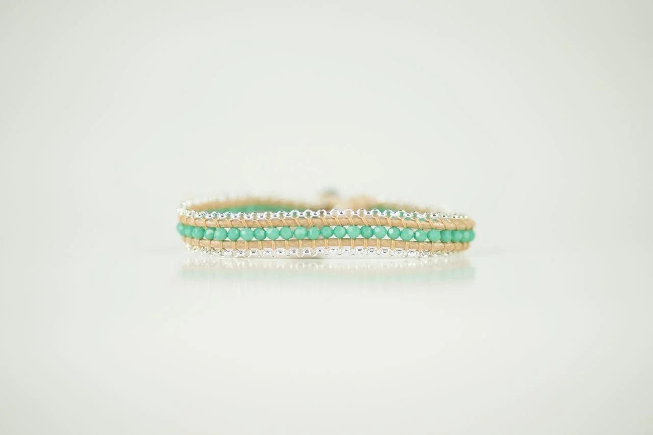 Sea Light Silver Bracelet