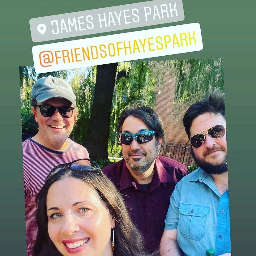 Come on over and join us along with @staceypeasleyband for live music in our beloved park! &hellip; party is swinging til&rsquo; 5pm! 💃🎤🌻