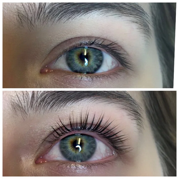 green eyes before and after lashes.JPG