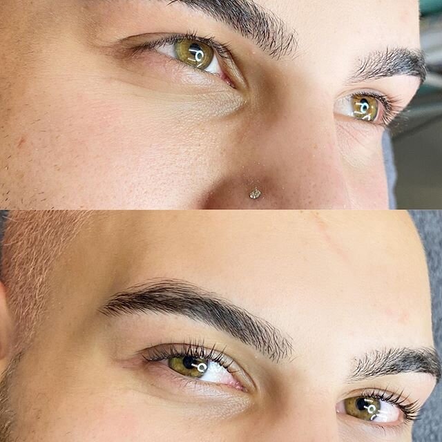 Who would have thought I met @its_cole_ at a concert and next thing I&rsquo;m doing is lifting and tinting His lashes?!?😍First Male Lash service &amp; I enjoyed every moment of it!