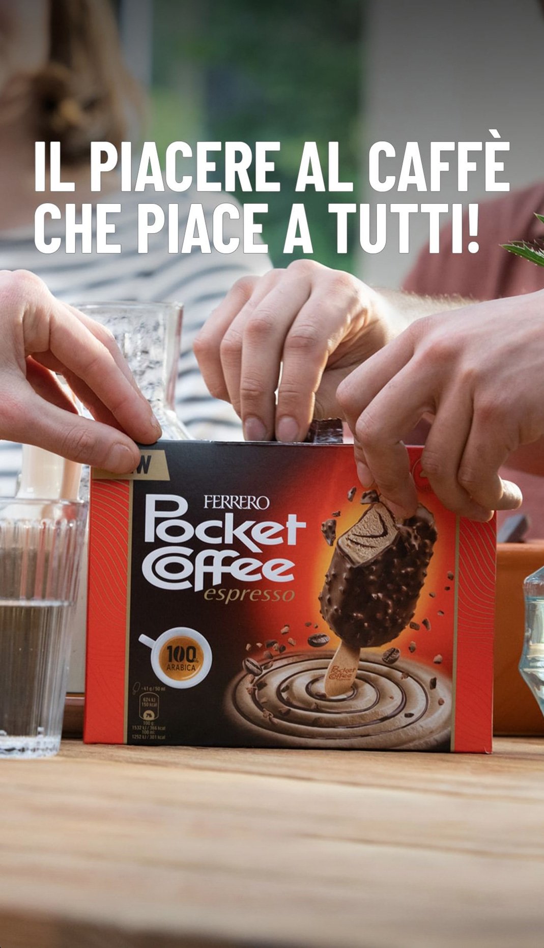 Pocket Coffe Gelato — Mattia Buffoli