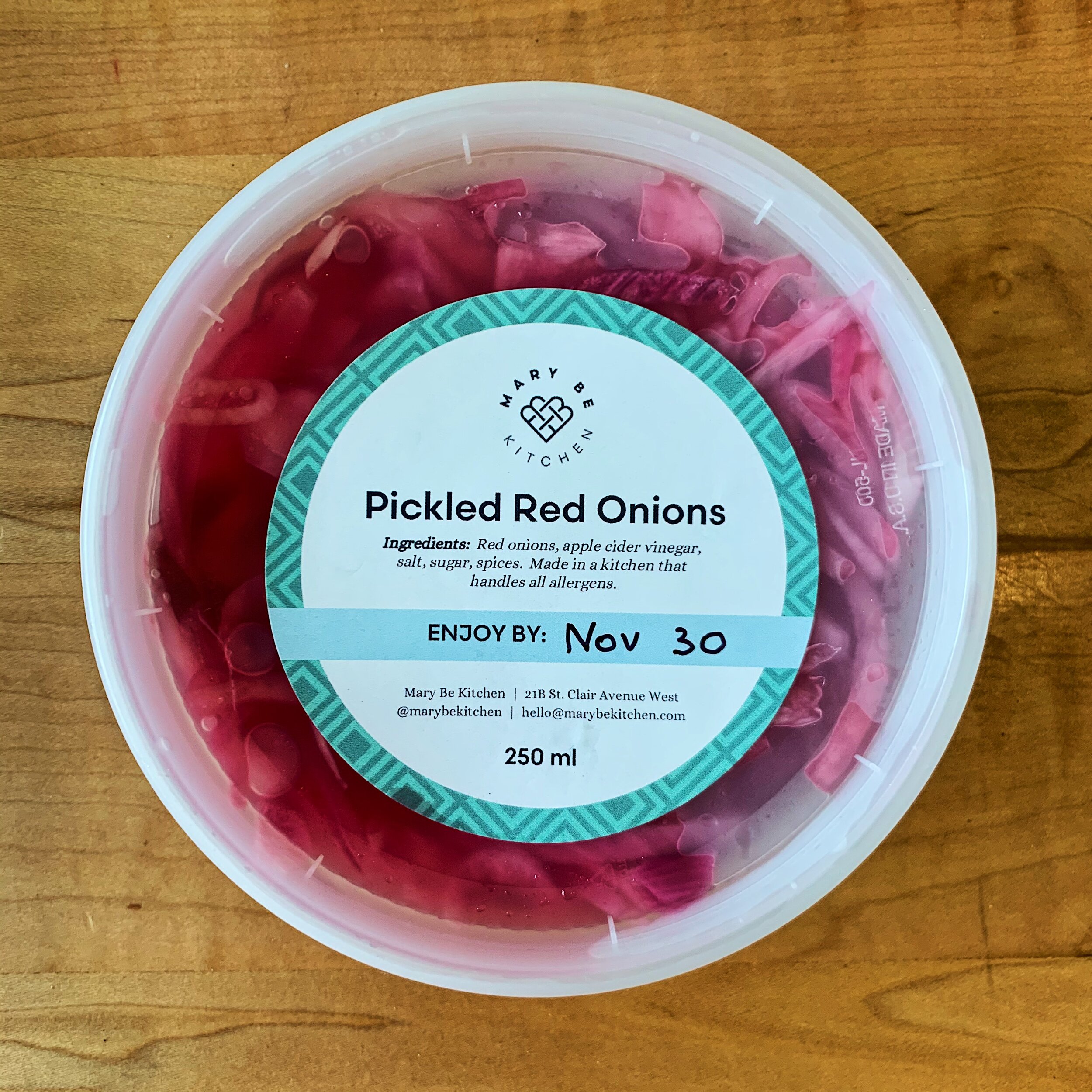 House-Pickled Red Onions