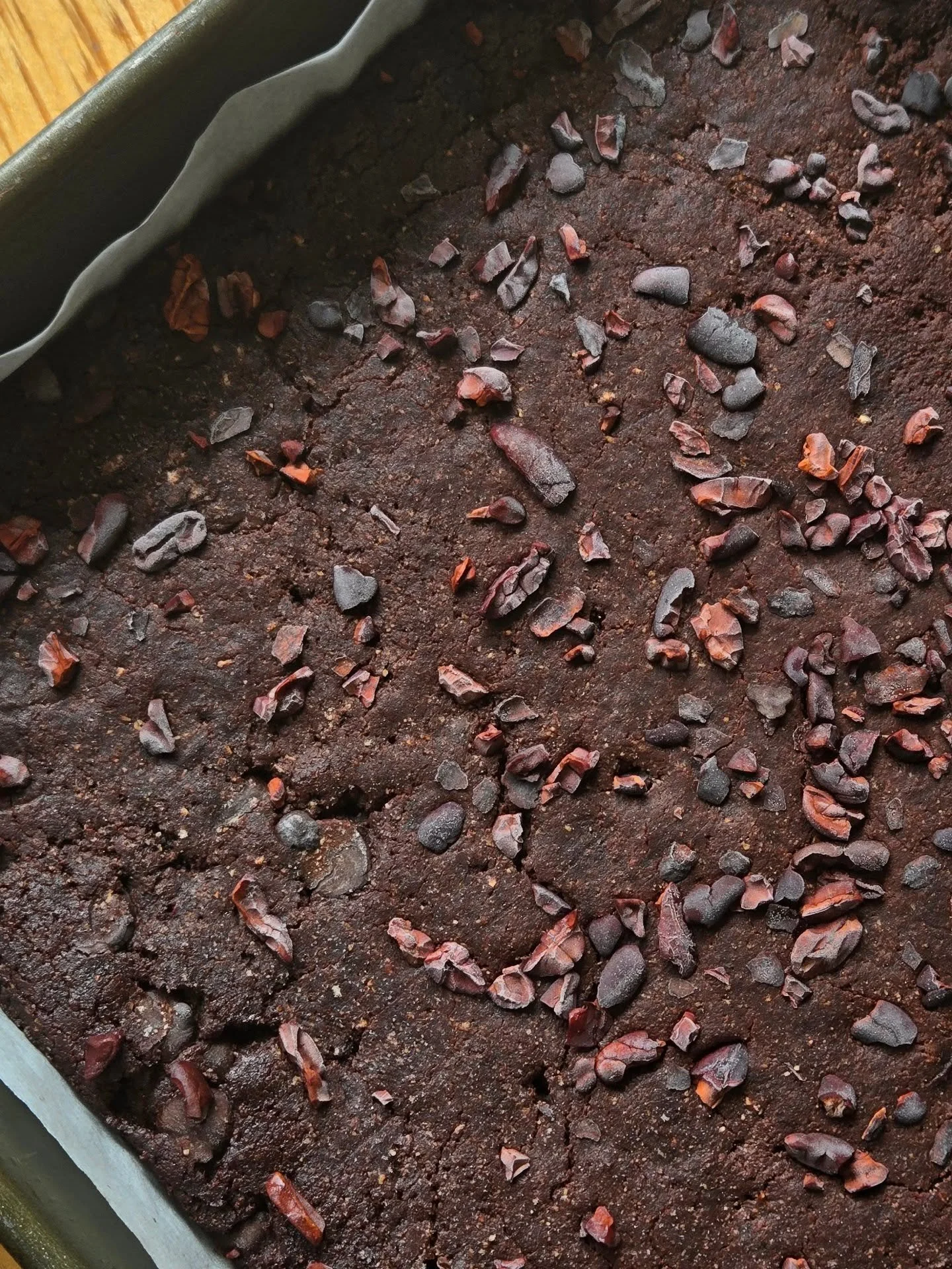 Triple Chocolate Sweet Potato Brownie 🍫🥔✨

Gluten-free. Vegan. Packed with rich chocolate in every bite (yes, triple the chocolate magic).

Made with real sweet potato for that fudgy, moist texture without any compromise on taste.

These are danger