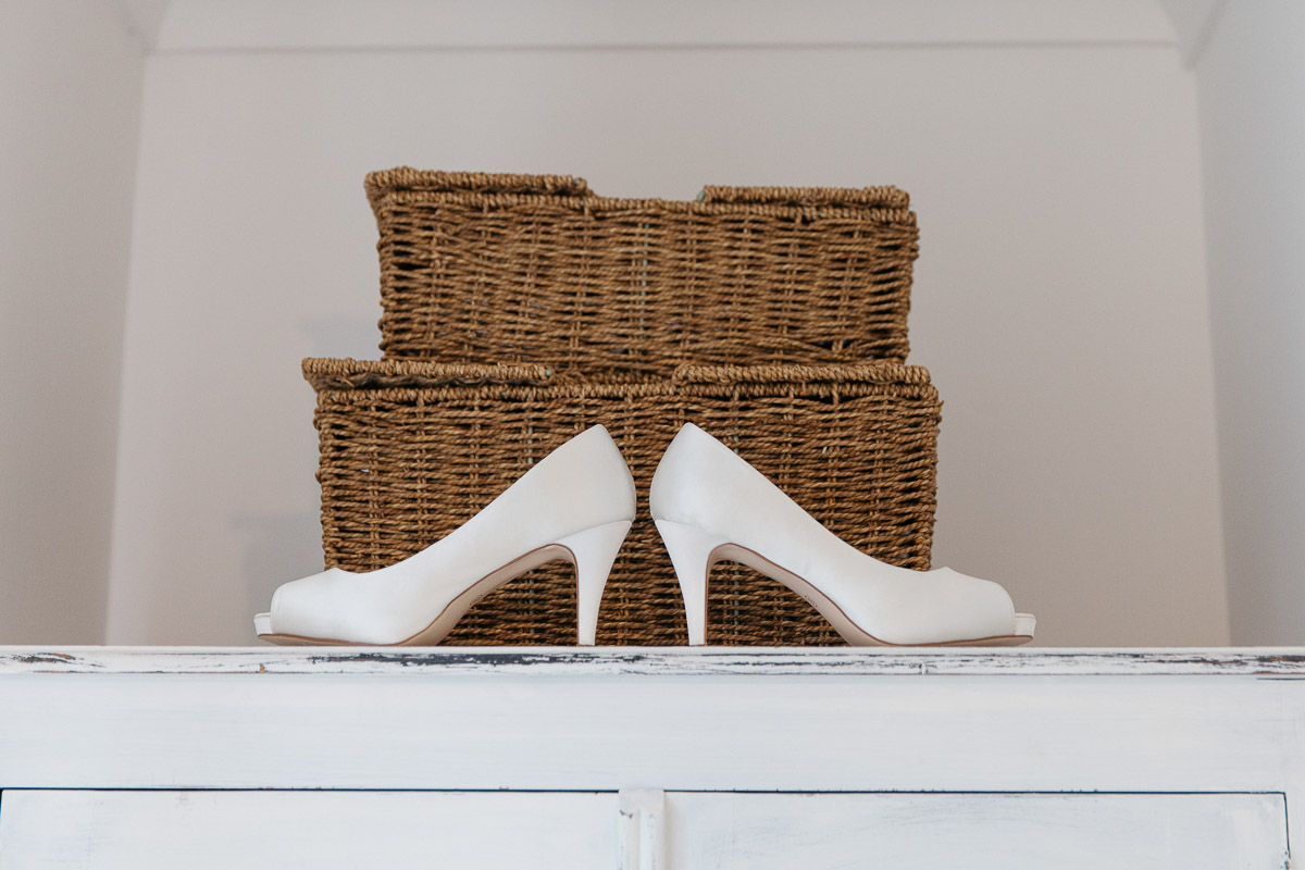Bridal Shoes Alternative Wedding Photography