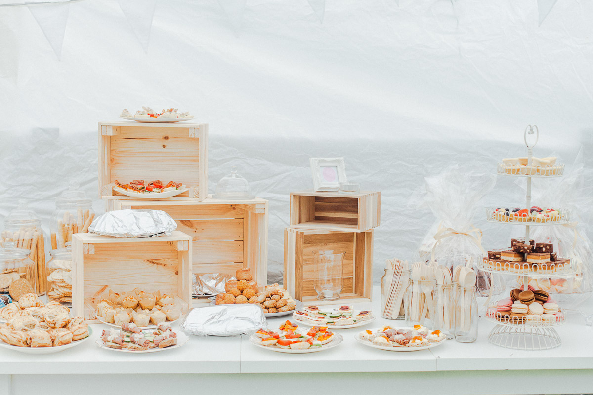 DIY Afternoon Tea Back Garden Wedding, Newark