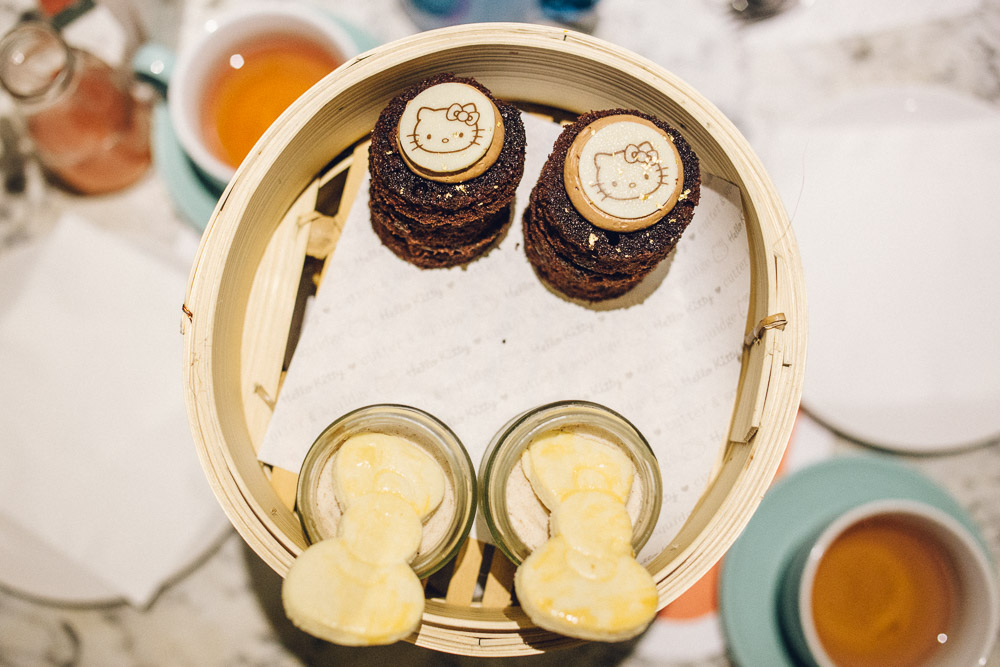 Hello Kitty afternoon tea Cutter and Squidge