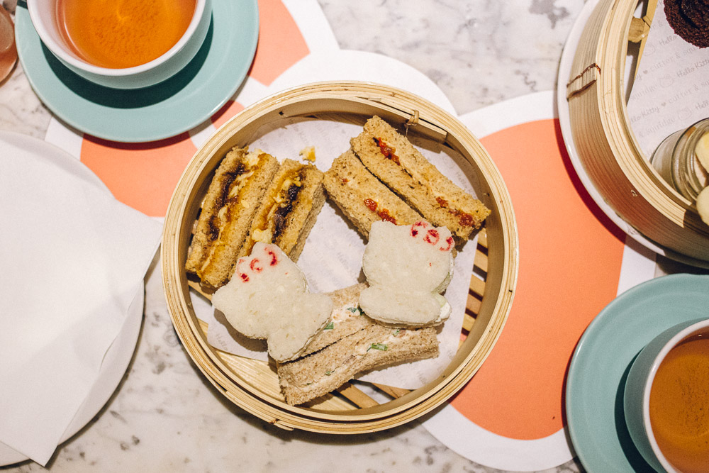 Hello Kitty afternoon tea Cutter and Squidge 