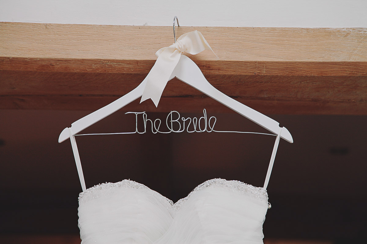 Personalised Bride Hanger - Alternative Wedding Dress Ideas