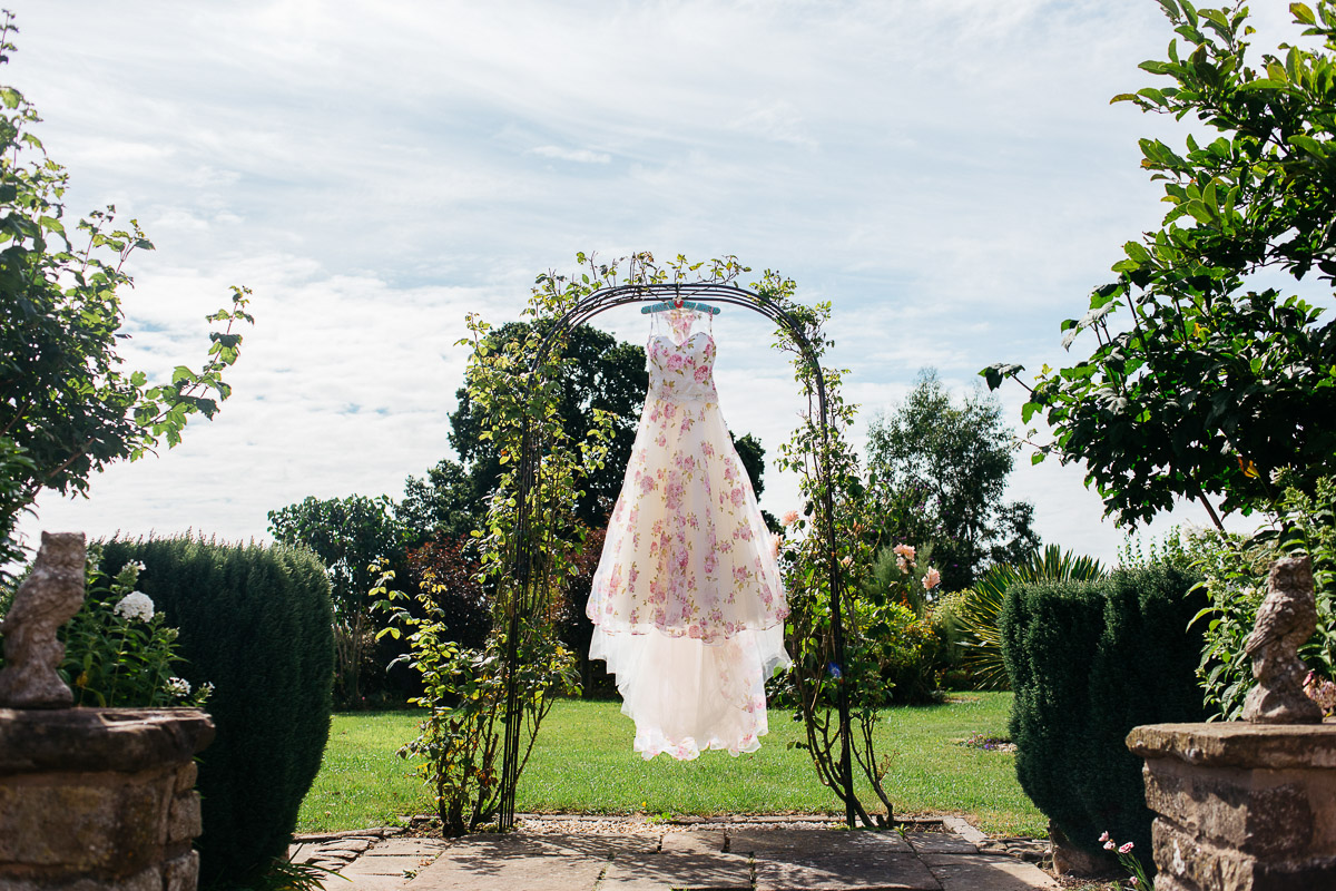 Floral Wedding Dress - Alternative Wedding Dress Ideas