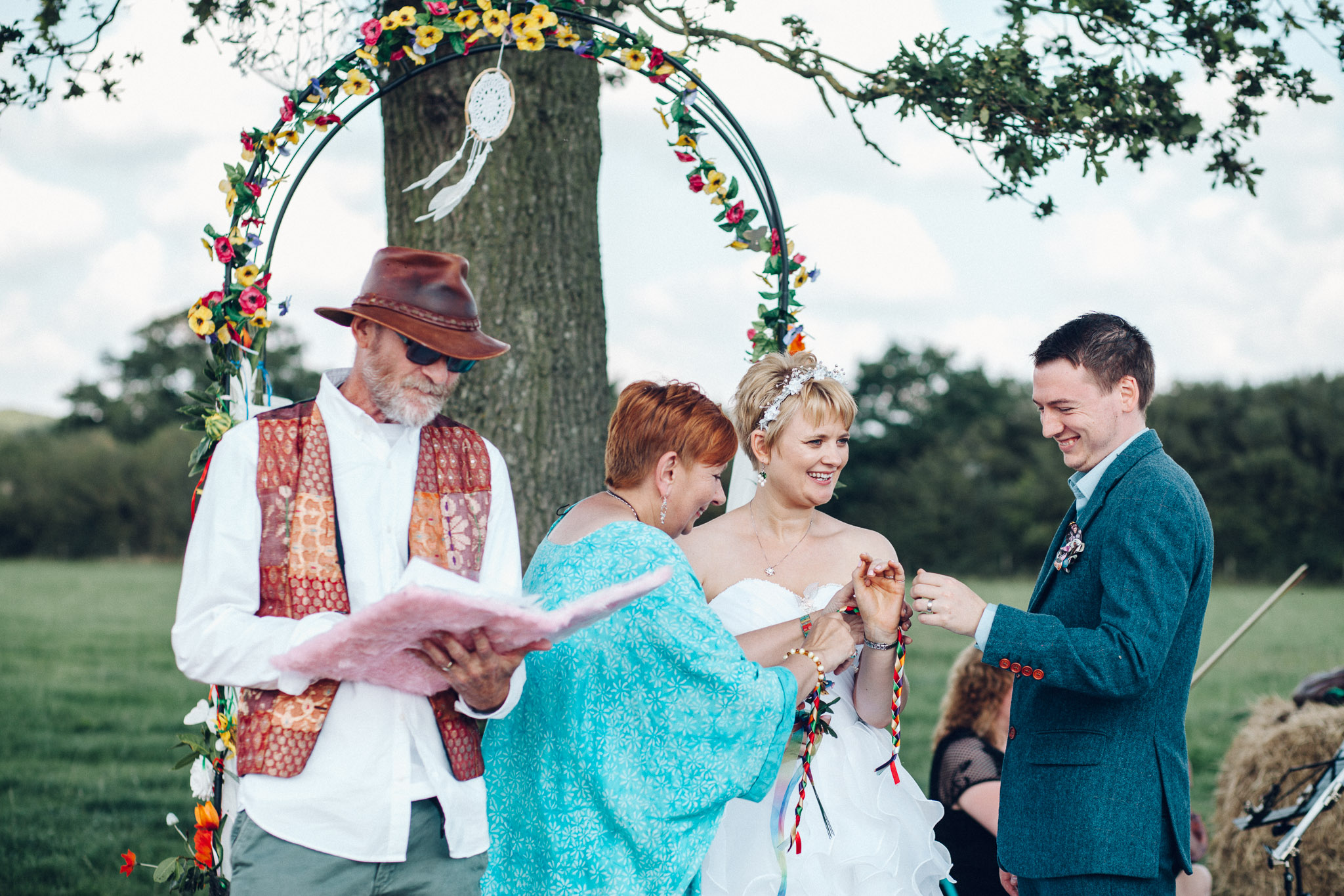 Humanist ceremony Alternative Wedding Photography - I Do The Country Wed, Quainton