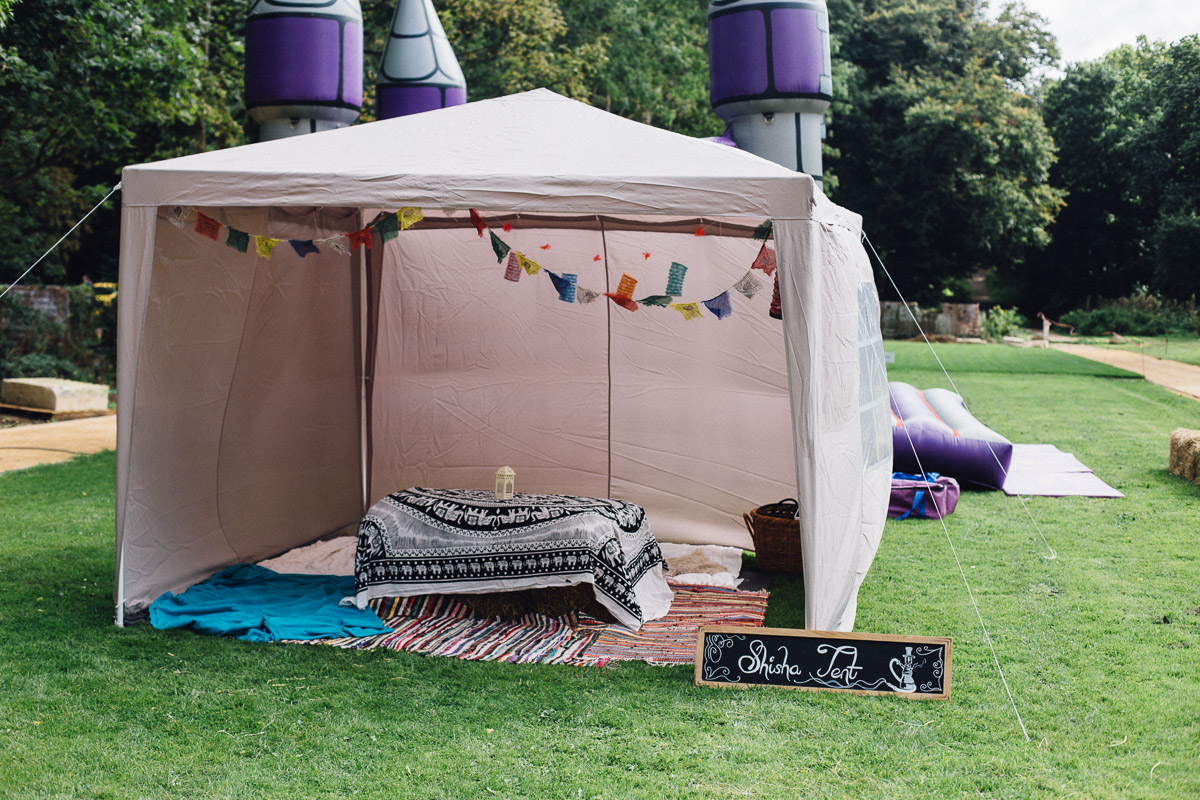 Wedding Shisha Tent Fun Alternative Wedding