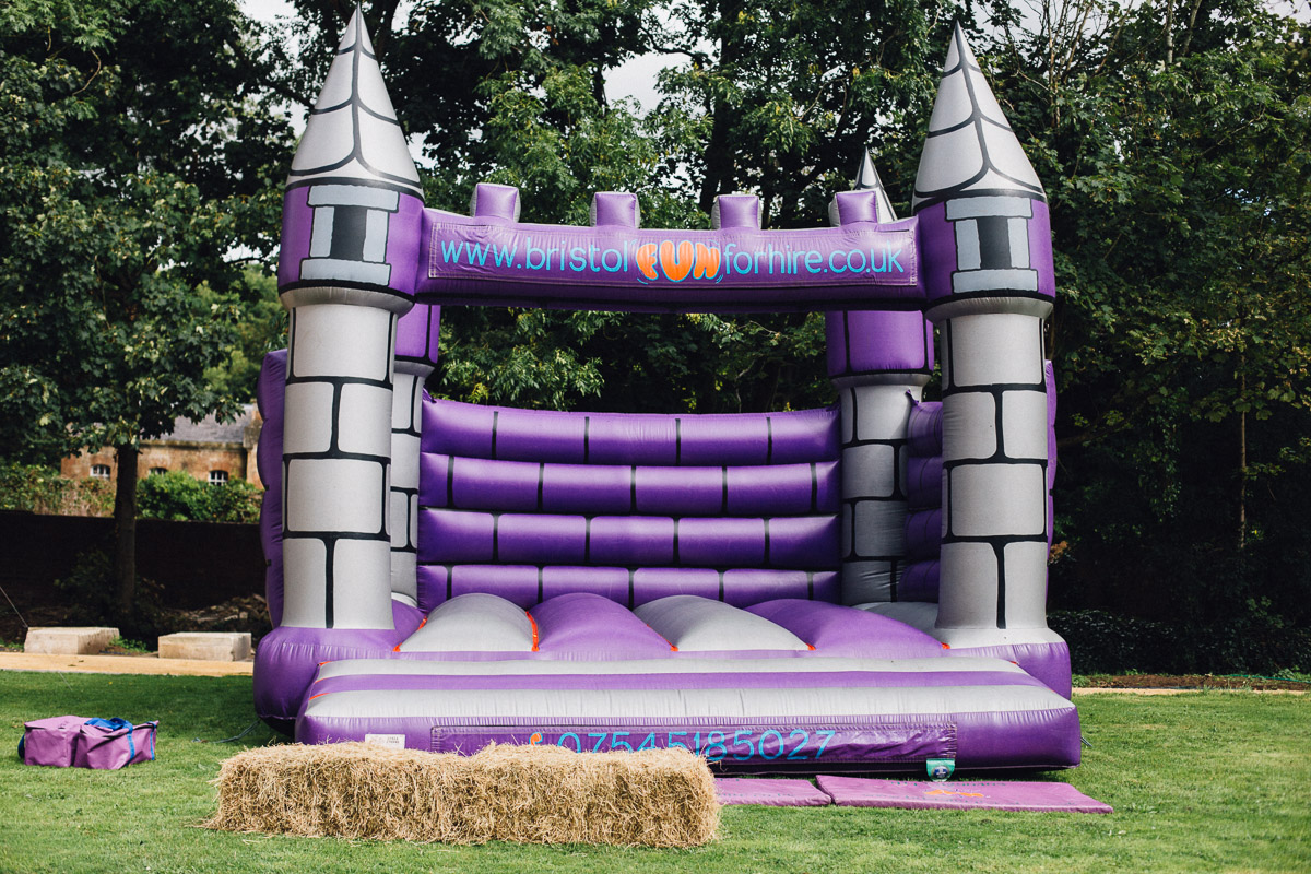 Fun Alternative Wedding Bouncy Castle