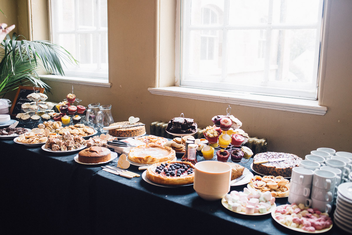 Alternative Wedding Dessert Cake Table