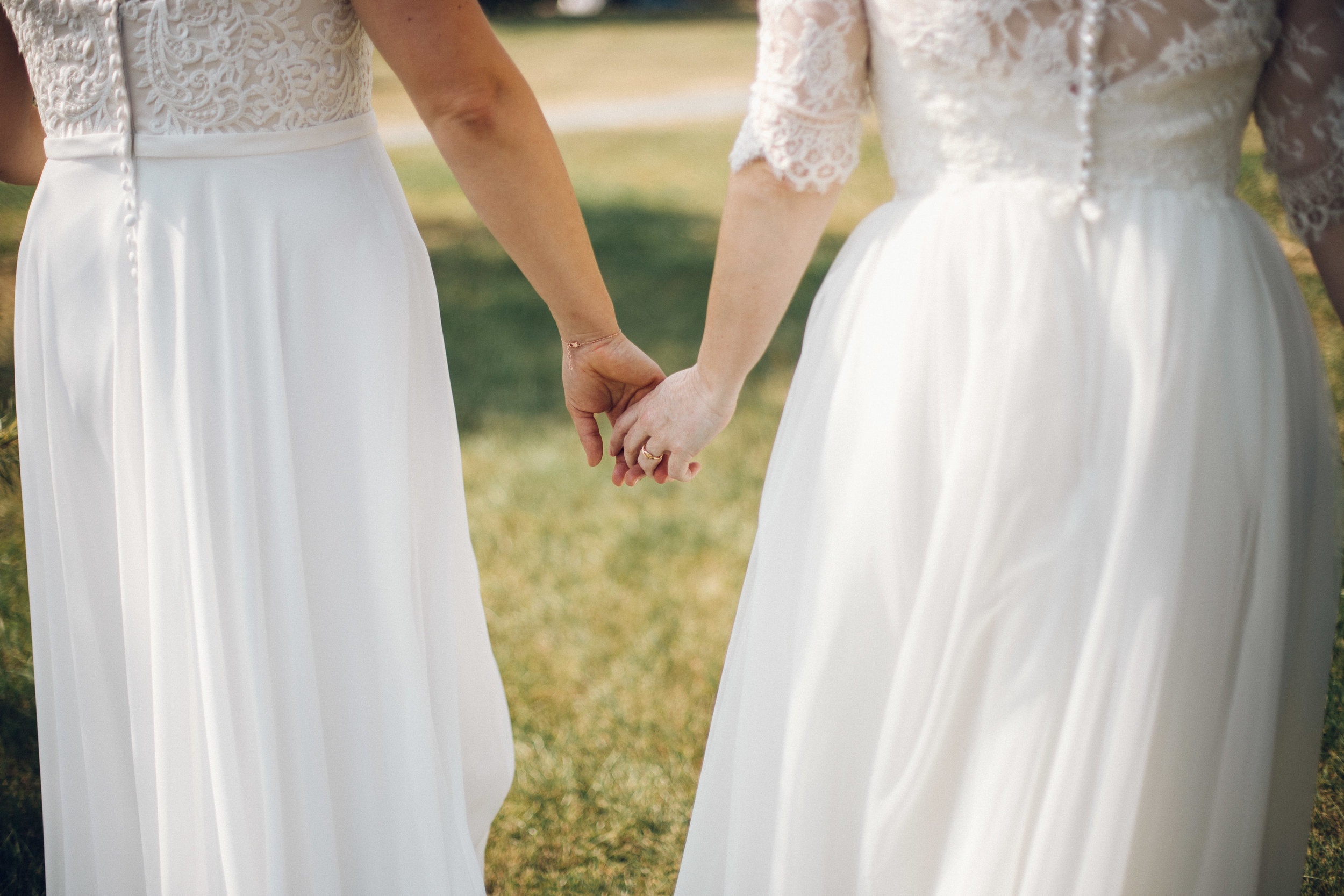 Lesbian Wedding Channels Estate Essex