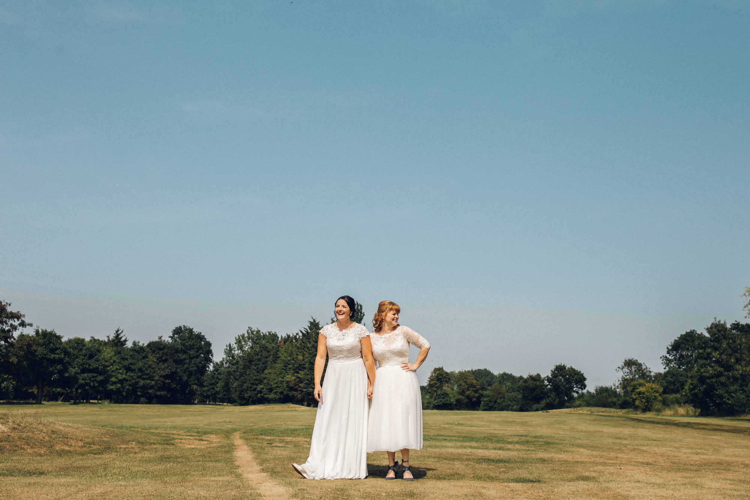 Lesbian Wedding Channels Estate Essex