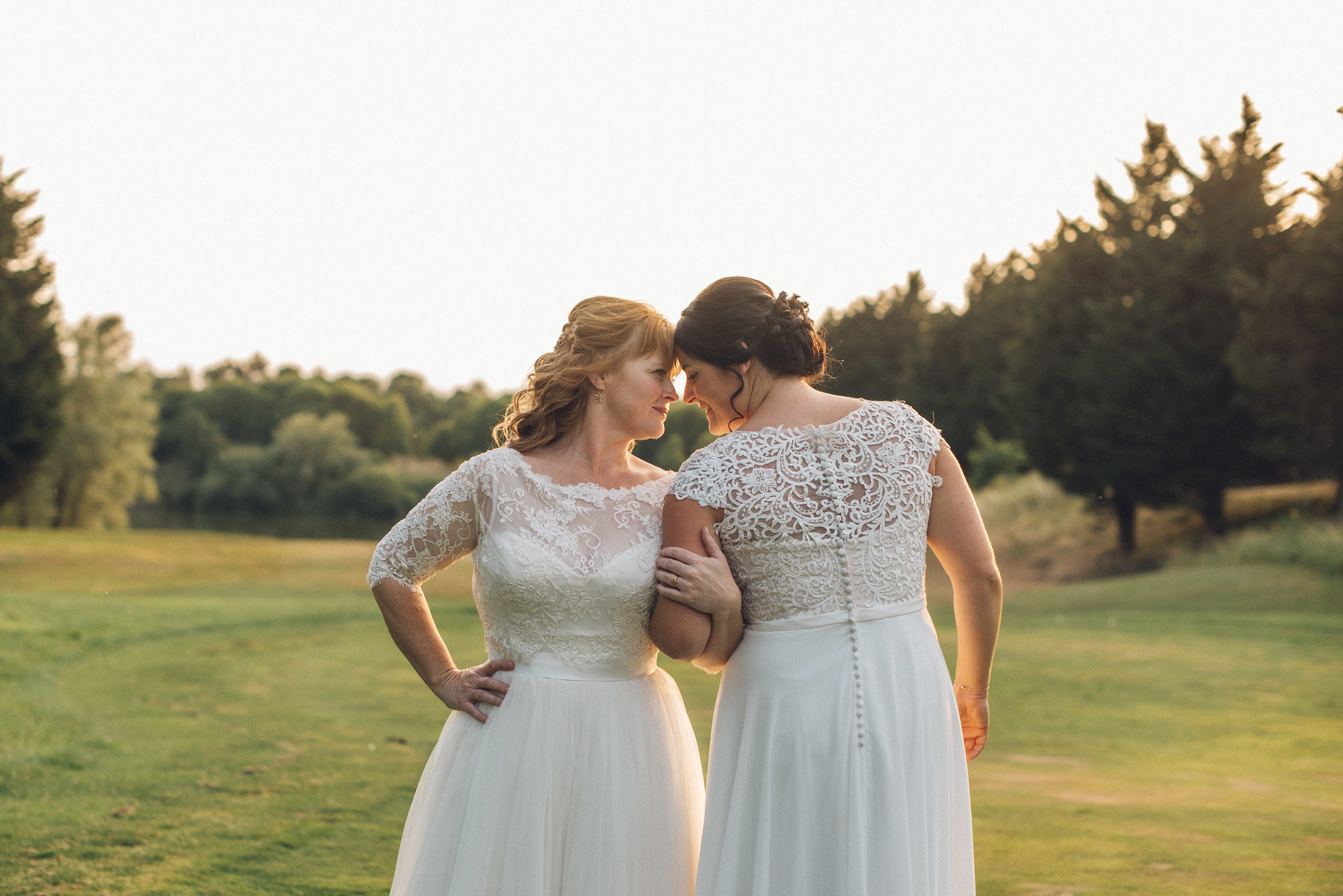 Same sex wedding Channels Estate Essex