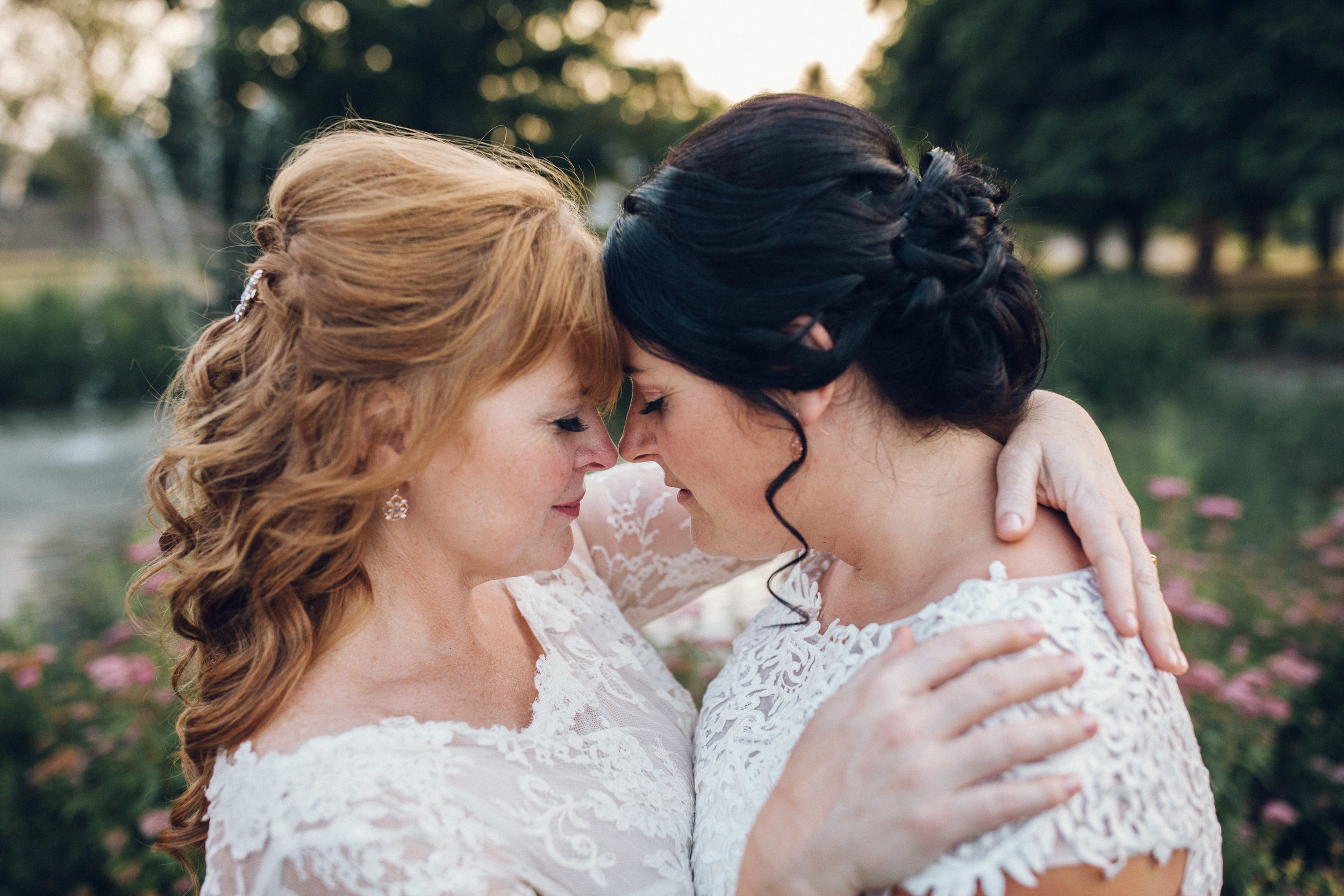 Same sex wedding Channels Estate Essex