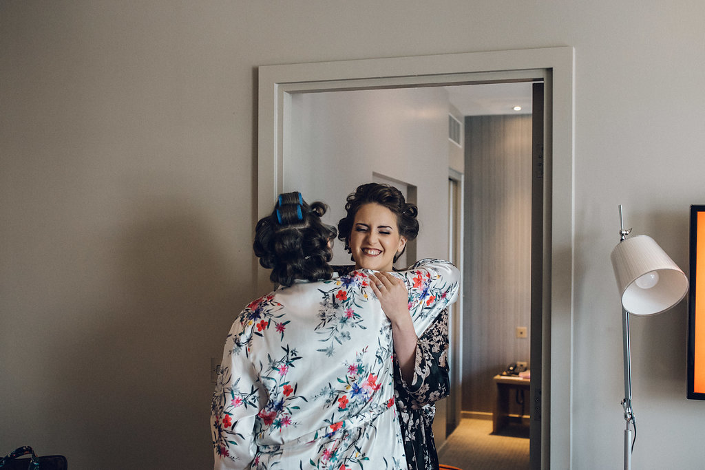 Relaxed Bridal Prep photography