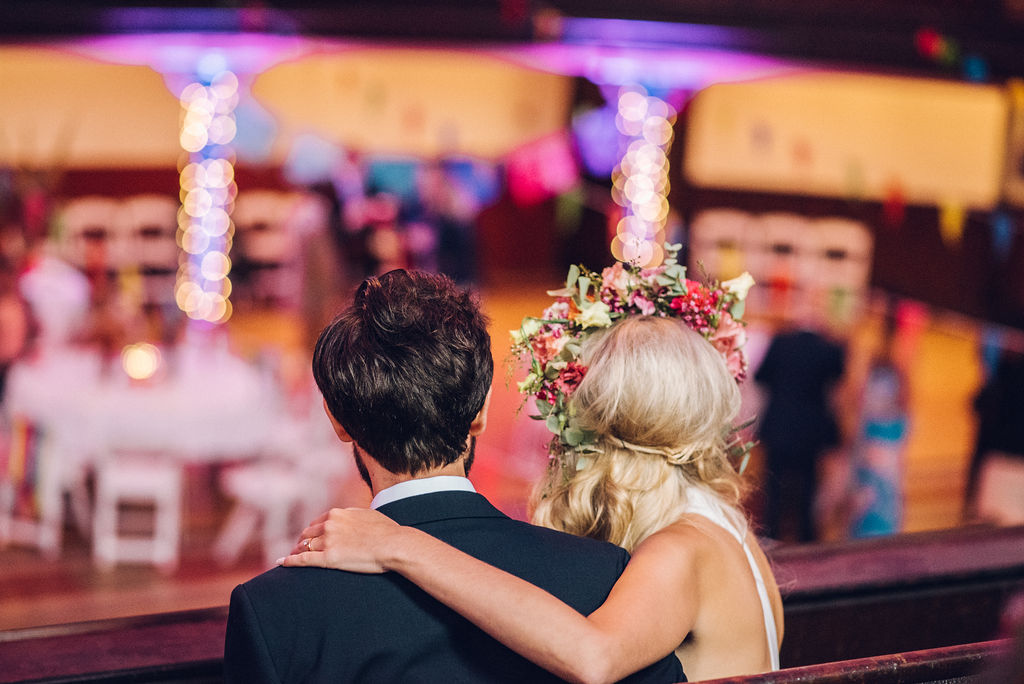 Quirky colourful wedding Hackney Round Chapel London Photographer