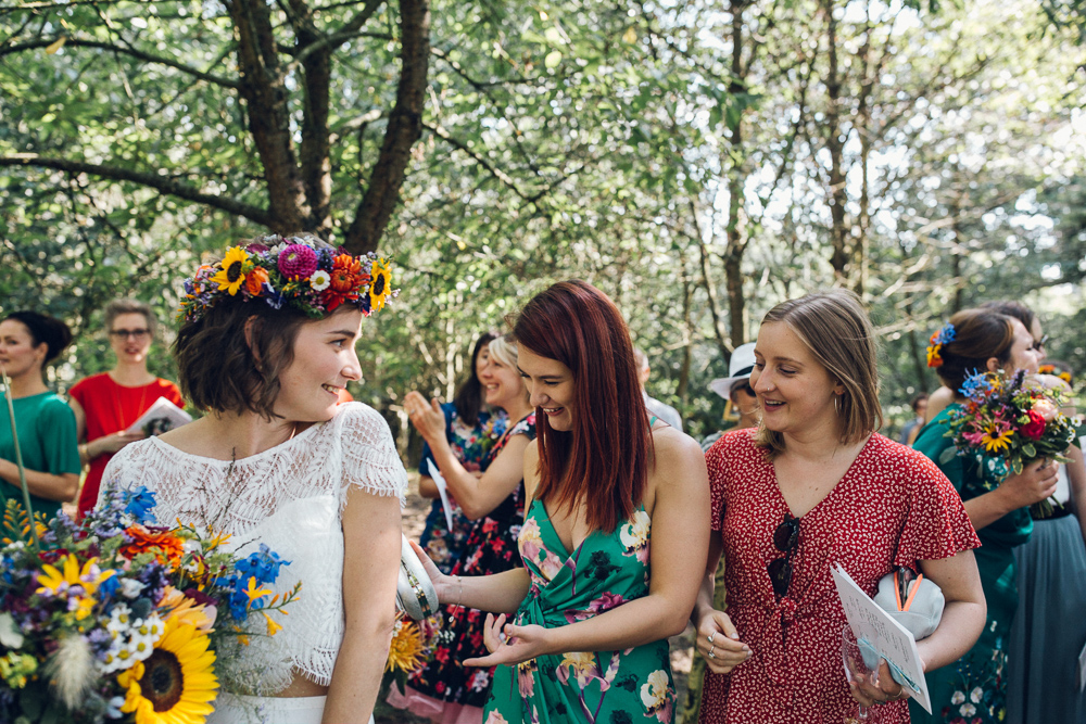 Boho Woodland Tipi Festival Wedding Braintree Essex Quirky Alternative Photography