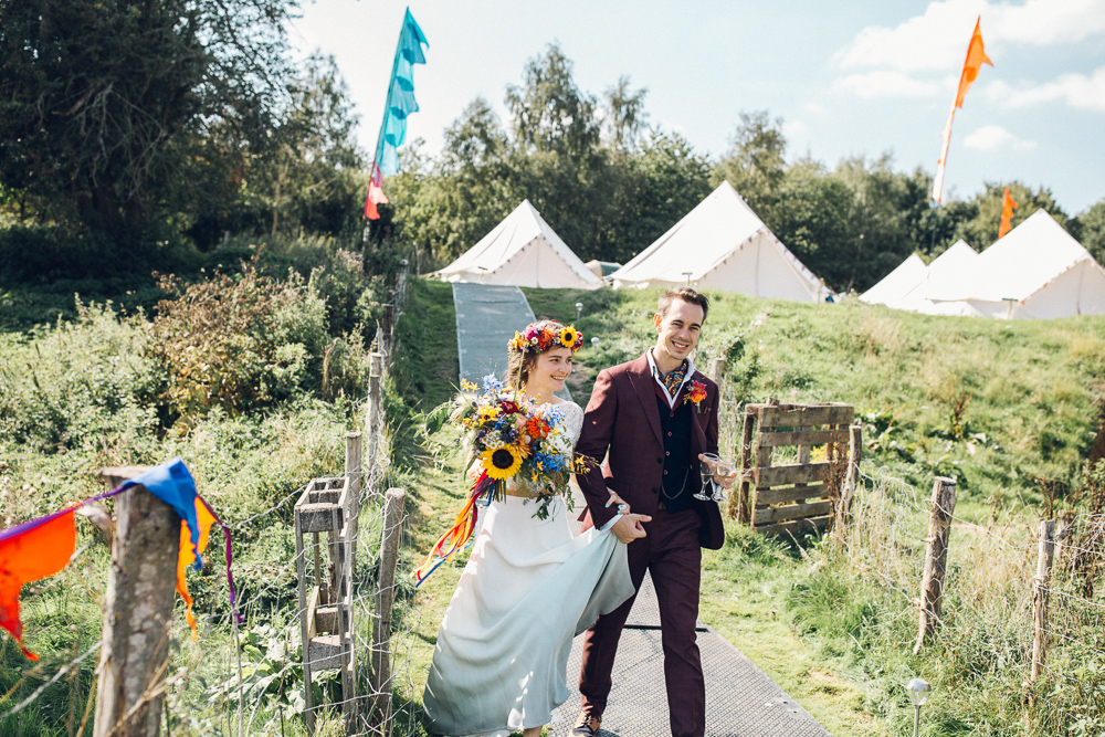 Boho Woodland Tipi Festival Wedding Braintree Essex Quirky Alternative Photography
