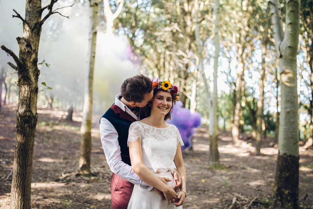 Boho Woodland Tipi Festival Wedding Braintree Essex Quirky Alternative Photography