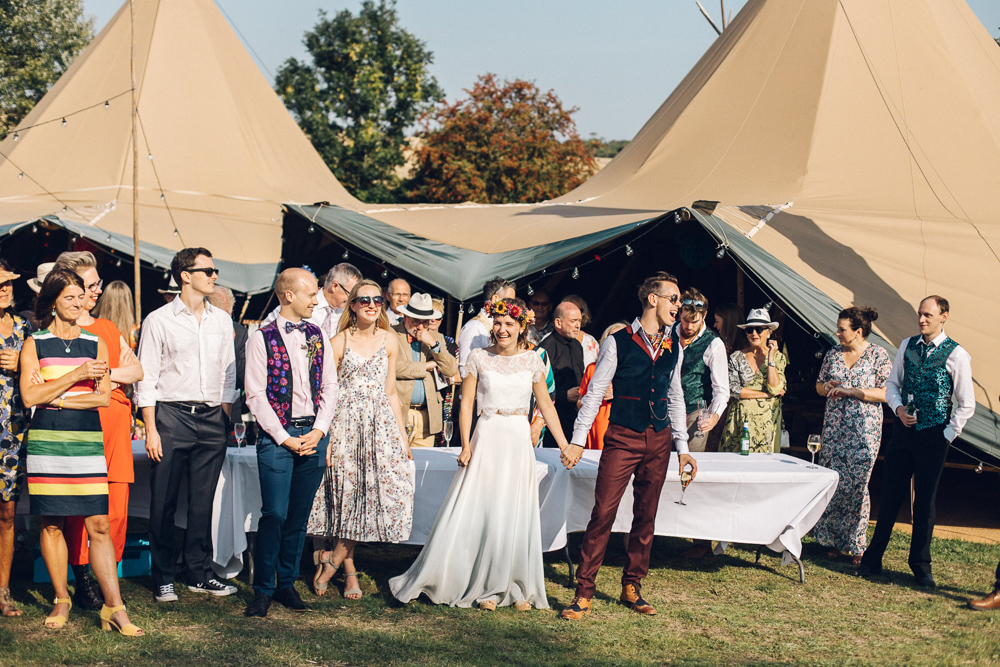Boho Woodland Tipi Festival Wedding Braintree Essex Quirky Alternative Photography