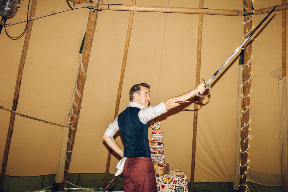 Boho Woodland Tipi Festival Wedding Braintree Essex Quirky Alternative Photography