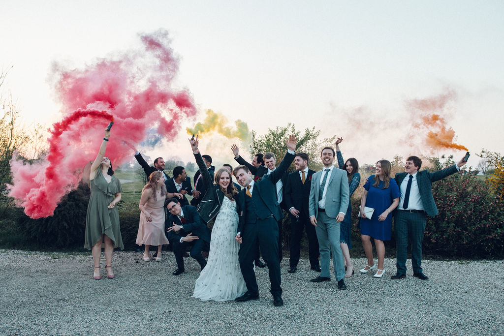 Alternative wedding Blakes Golf Club Ongar Wedding Photography