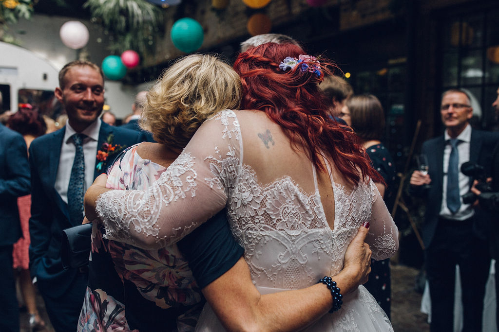 Fun and Colourful Wedding at Islington Metal Works Wedding London Alternative Photographer