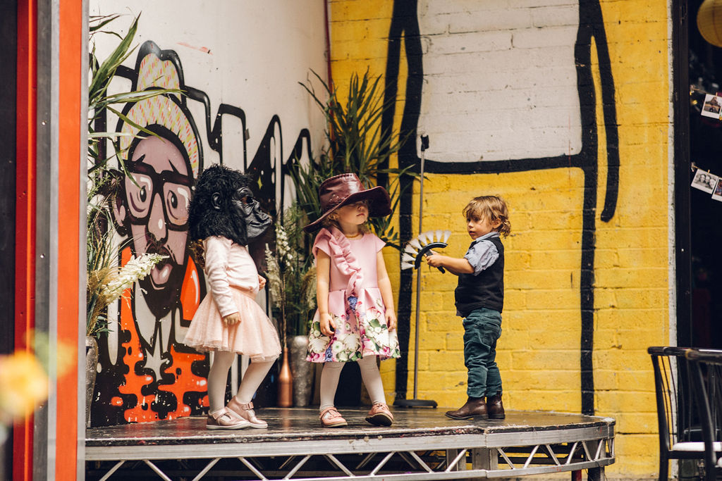 Fun and Colourful Wedding at Islington Metal Works Wedding London Alternative Photographer