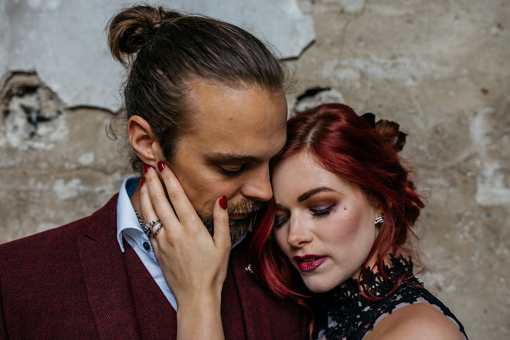 Asylum Chapel Wedding, London - A Tim Burton Nightmare Before Christmas Inspired shoot