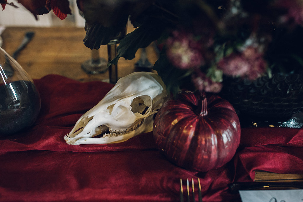 Asylum Chapel Wedding, London - A Tim Burton Nightmare Before Christmas Inspired shoot
