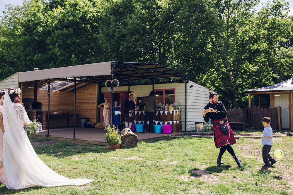 Boho Woodland Wedding Tey Brook Orchard, Browning Bros, Essex 