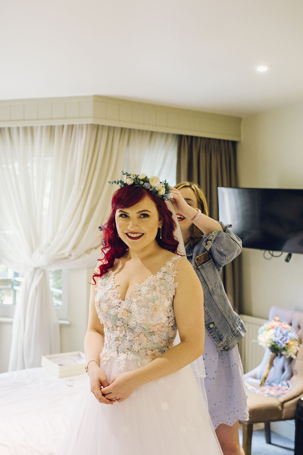 Colourful Retro Toy Themed Wedding, East Horton - Paige Joanna Rock n Roll Bride