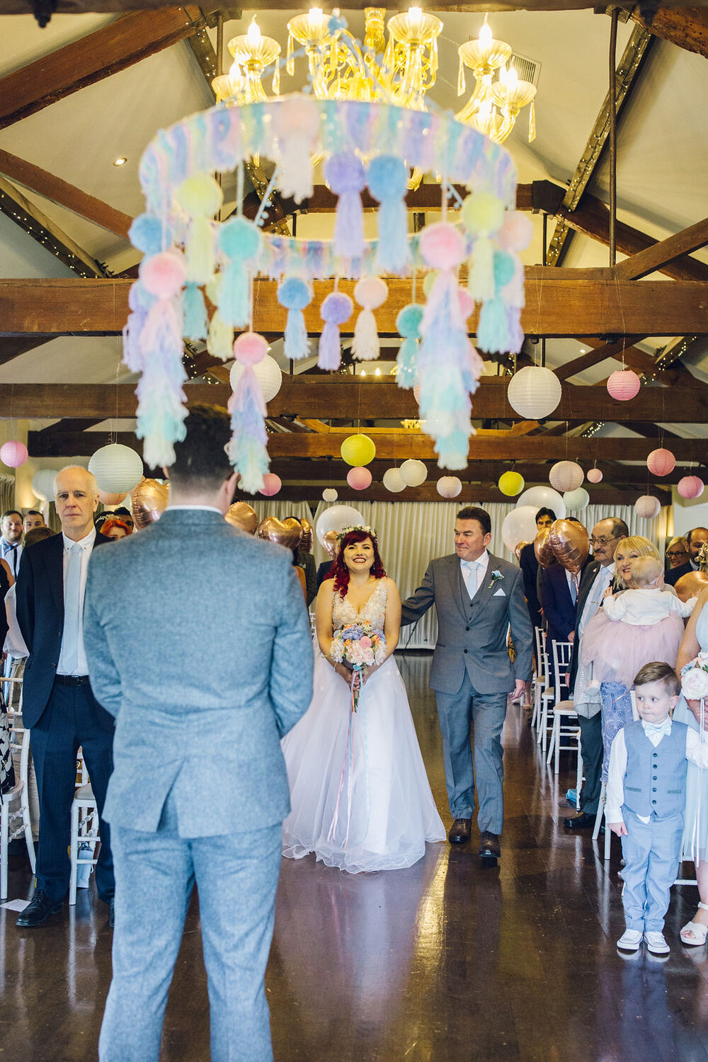 Colourful Retro Toy Themed Wedding, East Horton - Paige Joanna Rock n Roll Bride