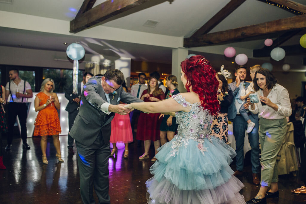 Colourful Retro Toy Themed Wedding, East Horton - Paige Joanna Rock n Roll Bride