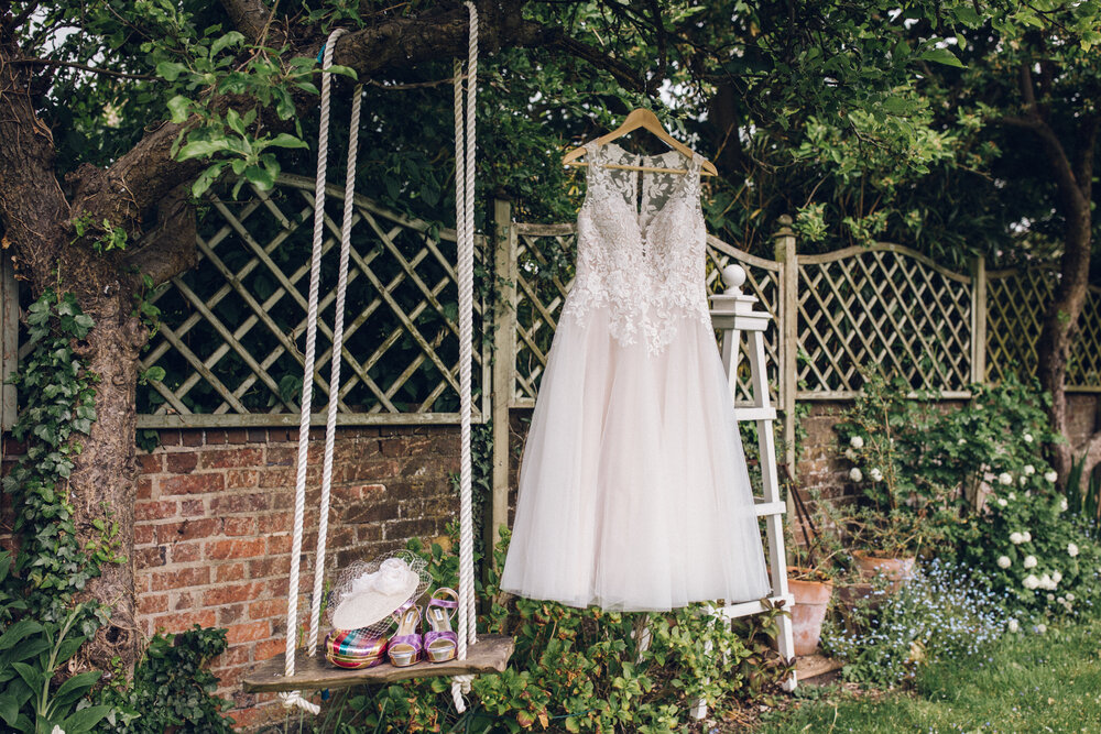 Tea Length Wedding Dress Fun &amp; Quirky Natural History Museum Tring Wedding