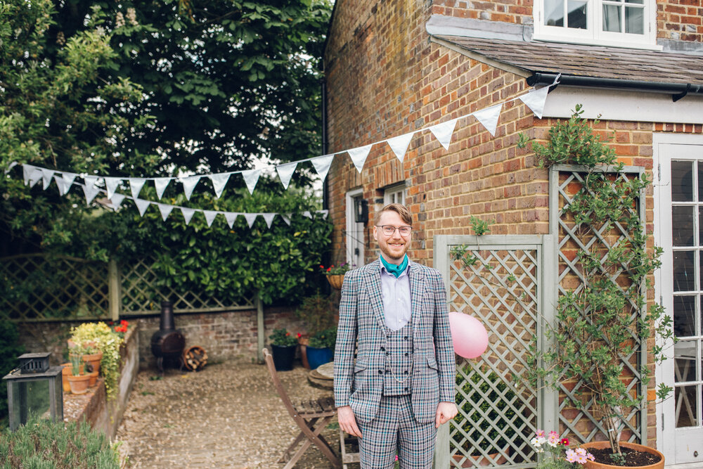 Quirky First Look Wedding Photography