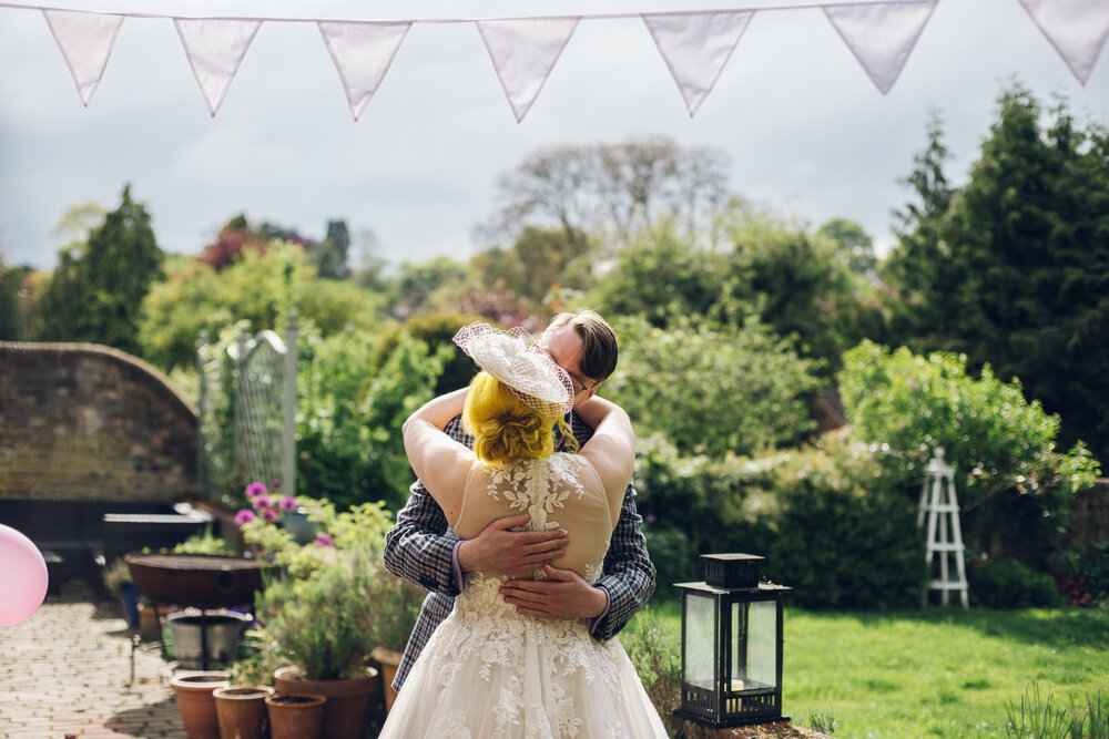 Quirky First Look Wedding Photography