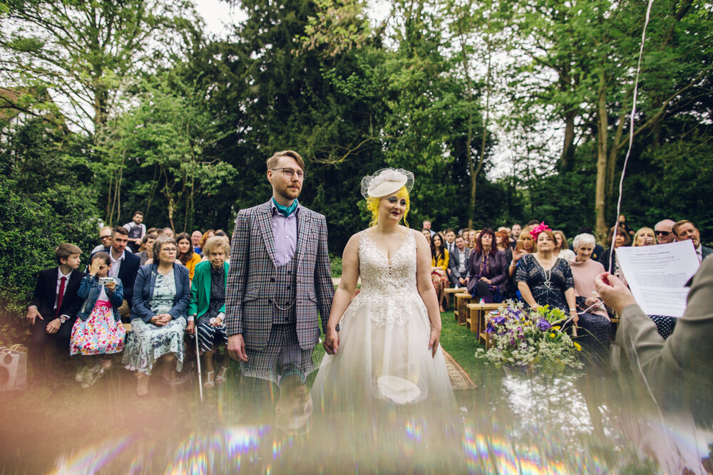 Outside Woodland Ceremony Natural History Museum Tring