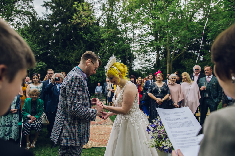 Outside Woodland Ceremony Natural History Museum Tring